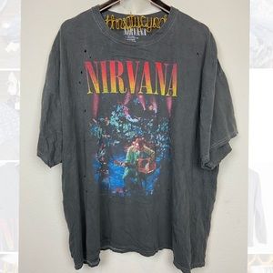Nirvana Trunk Urban Outifitters distressed band